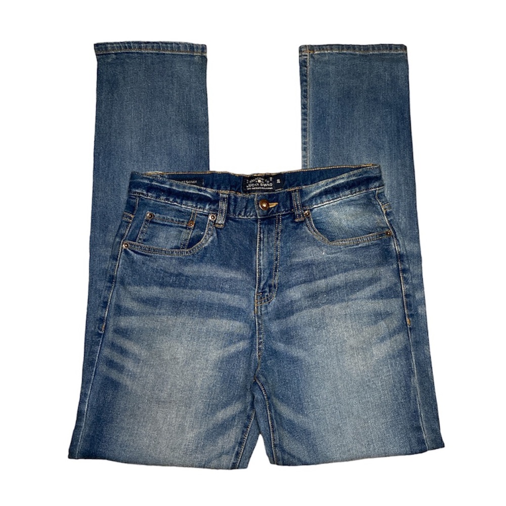 Lucky brand 🍀 light blue denim wash women’s size 20 - Picture 4 of 8